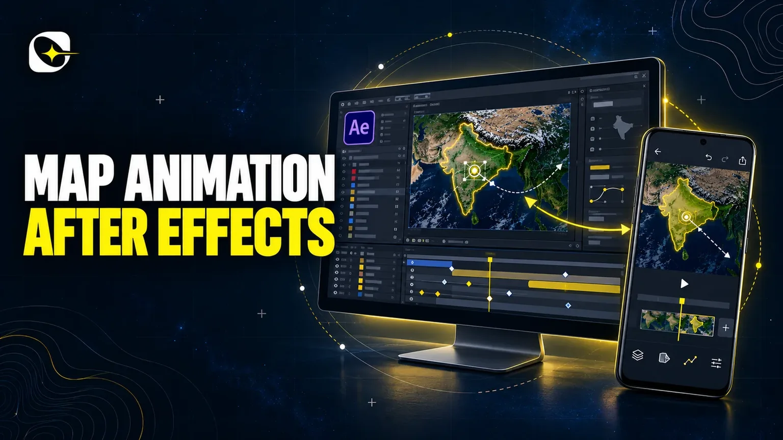 Cover image for Map Animation in After Effects, or Without It on Android